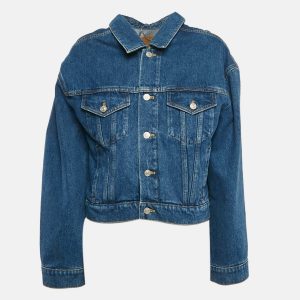 Balenciaga Blue Denim Button Front Jacket M, Coats & Jackets - Luxury Closet catalog