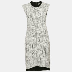Balenciaga White Paint Coated Wool Knit Sleeveless Short Dress M, Dresses - Luxury Closet catalog