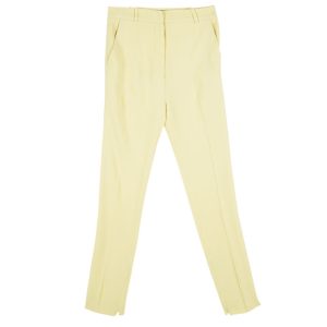 Balenciaga Yellow High Waist Tapered Pants S, Clothing - Luxury Closet catalog