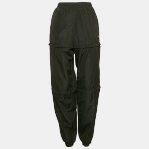 Balenciaga Black Synthetic Detachable Track Pants S, Clothing - Luxury Closet catalog