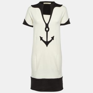 Balenciaga White Wool Blend Contrast Detail Mini Dress L, Dresses - Luxury Closet catalog