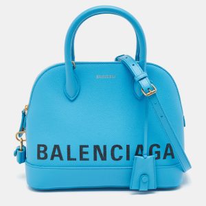 Balenciaga Blue Leather Small Ville Bag, Satchels - Luxury Closet catalog