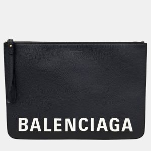 Balenciaga Black Leather clutch, Clutches & Special Occasion Bags - Luxury Closet catalog