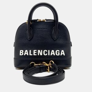 Balenciaga Black Leather Bill Top Handle Bag XXS, Satchels - Luxury Closet catalog