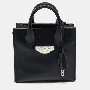 Balenciaga Black Leather Mini All Afternoon Tote, Tote Handbags - Luxury Closet catalog