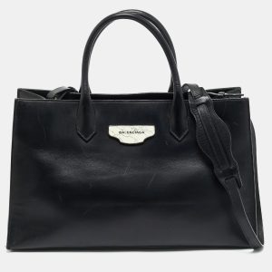 Balenciaga Black Leather Padlock Tote, Tote Handbags - Luxury Closet catalog