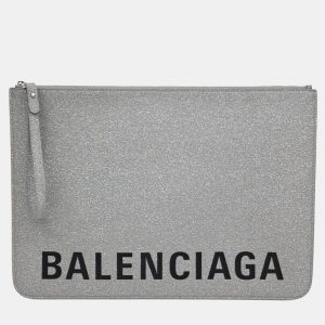 Balenciaga Grey Fabric Clutch, Clutches & Special Occasion Bags - Luxury Closet catalog