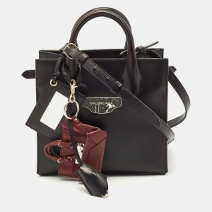 Balenciaga Black Leather Mini All Afternoon Tote, Tote Handbags - Luxury Closet catalog