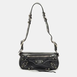 Balenciaga Black Leather XS Le Cagole Sling Bag, Shoulder Bags - Luxury Closet catalog