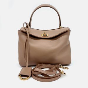 Balenciaga Brown Leather Rodeo Mini bag, Tote Handbags - Luxury Closet catalog