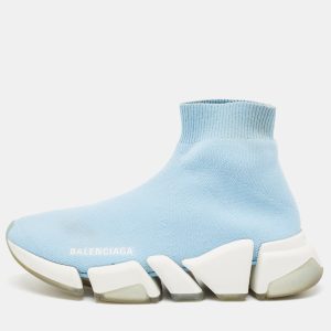 Balenciaga Blue Knit Fabric Speed 2.0 LT Sneakers Size 36, Athletic Shoes & Sneakers - Luxury Closet catalog