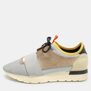 Balenciaga Multicolor Patent Leather and Mesh Race Runner Low Top Sneakers Size 39, Athletic Shoes & Sneakers - Luxury Closet catalog