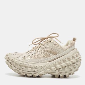 Balenciaga Beige Faux Leather and Mesh Defender Sneakers Size 38, Athletic Shoes & Sneakers - Luxury Closet catalog