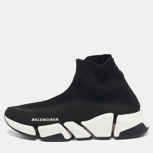 Balenciaga Black Knit Fabric Speed Trainer High Top Sneakers Size 38, Athletic Shoes & Sneakers - Luxury Closet catalog