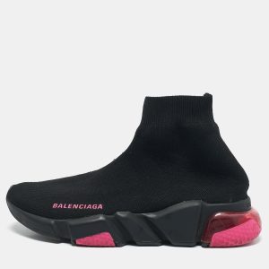 Balenciaga Black Knit Fabric Speed Slip On Sneakers Size 36, Athletic Shoes & Sneakers - Luxury Closet catalog