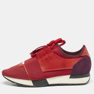 Balenciaga Multicolor Leather and Mesh Race Runner Low Top Sneakers Size 39, Athletic Shoes & Sneakers - Luxury Closet catalog