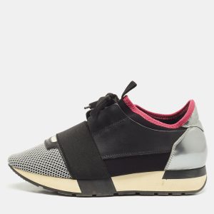 Balenciaga Multicolor Fabric and Leather Race Runner Lace Up Sneakers Size 37, Athletic Shoes & Sneakers - Luxury Closet catalog
