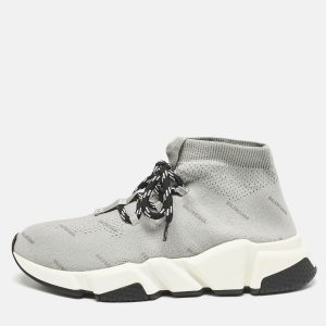 Balenciaga Grey Knit Fabric Speed Trainer Sneakers Size 37, Athletic Shoes & Sneakers - Luxury Closet catalog