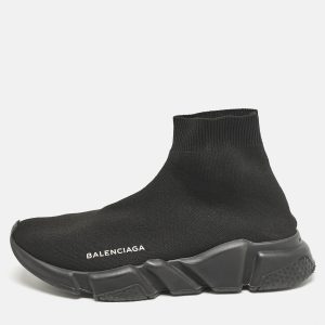 Balenciaga Black Knit Fabric Speed Trainer Sneakers Size 39, Athletic Shoes & Sneakers - Luxury Closet catalog
