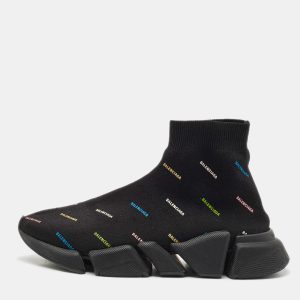 Balenciaga Black Knit Fabric Speed Trainer Sneakers Size 38, Athletic Shoes & Sneakers - Luxury Closet catalog