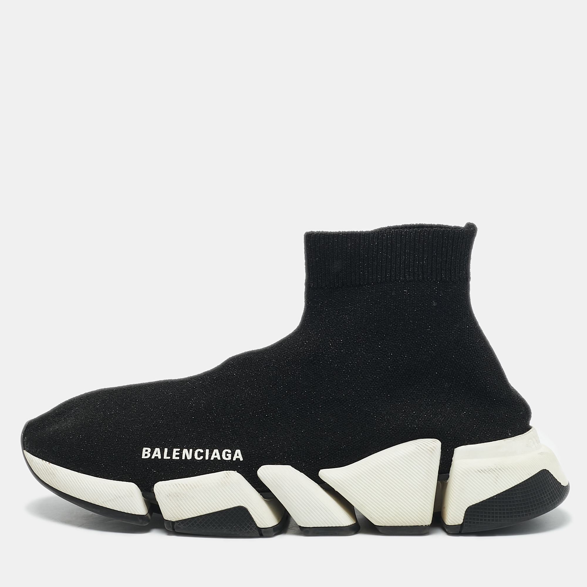 Balenciaga Black Knit Fabric Speed High Top Sneakers Size 39, Athletic Shoes & Sneakers - Luxury Closet catalog