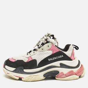 Balenciaga Multicolor Mesh and Nubuck Leather Triple S Sneakers Size 37, Athletic Shoes & Sneakers - Luxury Closet catalog