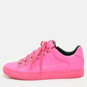 Balenciaga Pink Leather Arena Low Top Sneakers Size 38, Athletic Shoes & Sneakers - Luxury Closet catalog