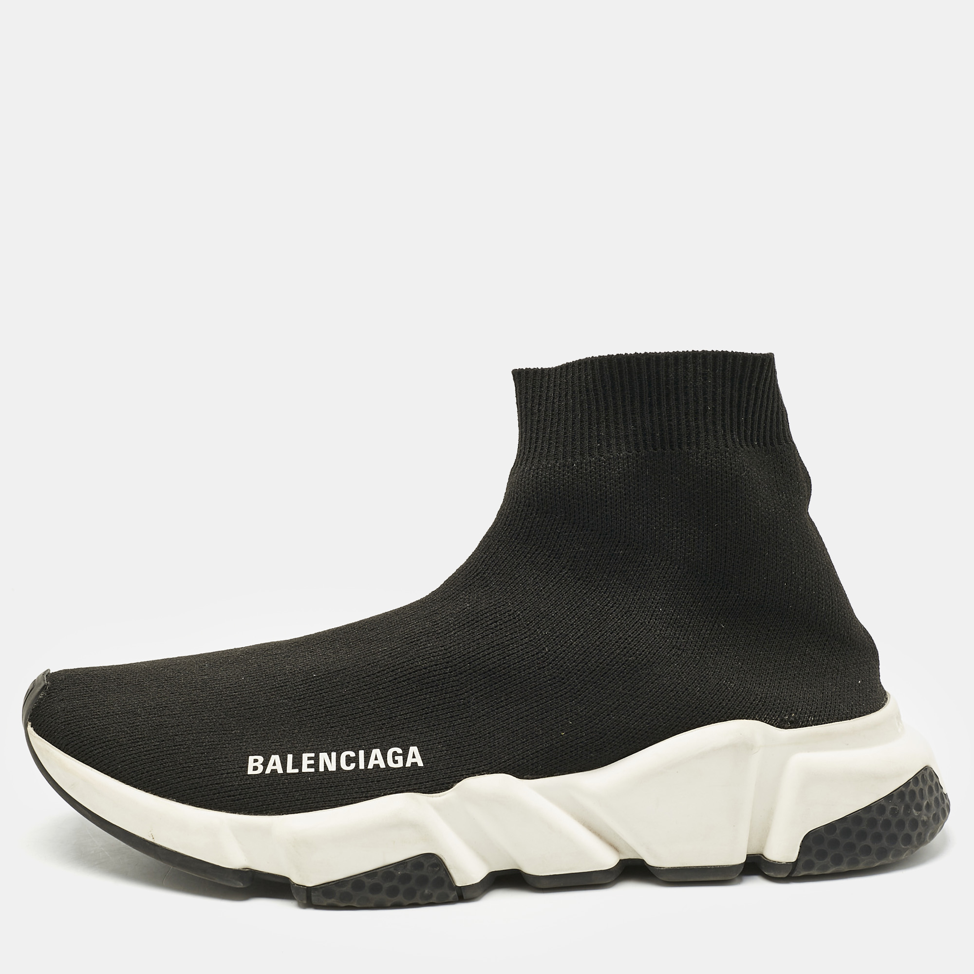 Balenciaga Black Knit Fabric Speed Trainer Slip On Sneakers Size 39, Athletic Shoes & Sneakers - Luxury Closet catalog