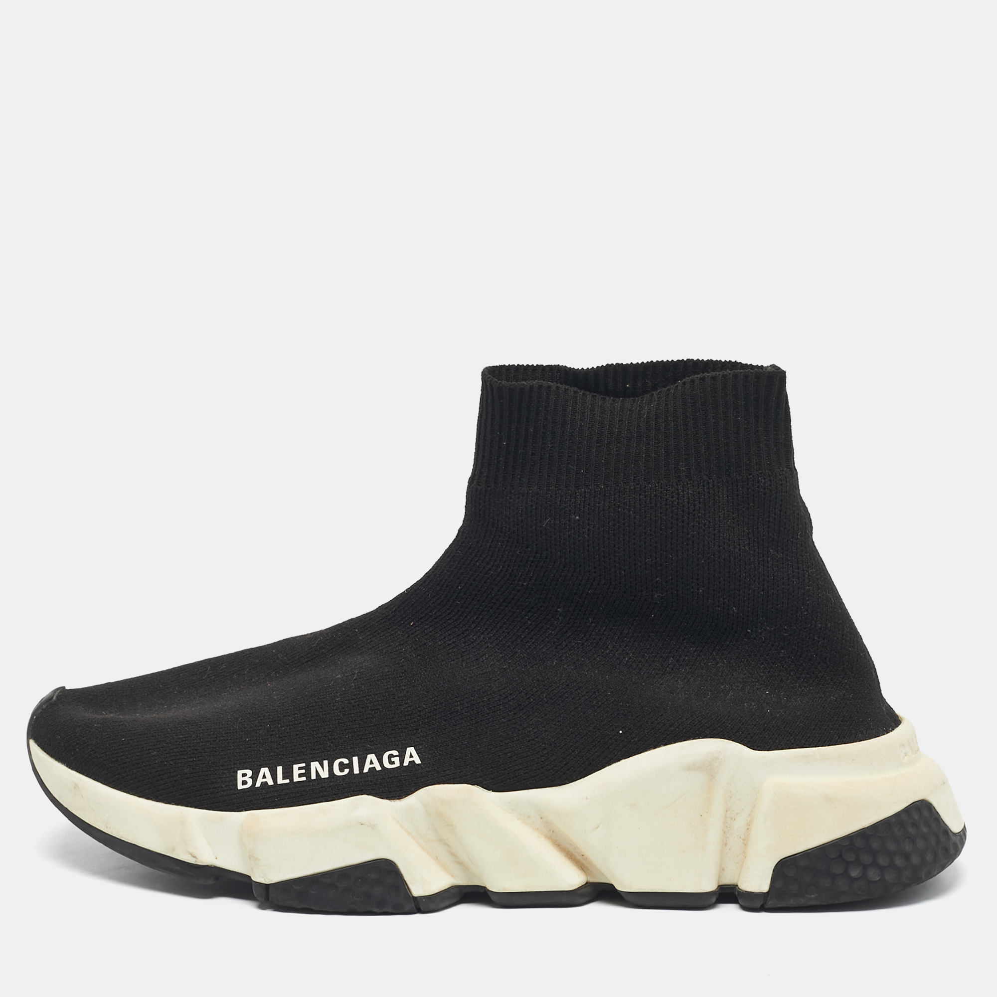 Balenciaga Black Knit Fabric Speed Trainer Slip On Sneakers Size 37, Athletic Shoes & Sneakers - Luxury Closet catalog