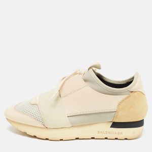 Balenciaga Multicolor Fabric and Leather Race Runner Sneakers Size 37, Athletic Shoes & Sneakers - Luxury Closet catalog