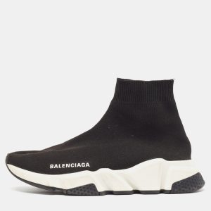 Balenciaga Black Knit Speed Trainer Sneakers Size 37, Athletic Shoes & Sneakers - Luxury Closet catalog