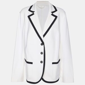 Basler White/Navy Blue Fabric Blazer XL, Coats & Jackets - Luxury Closet catalog