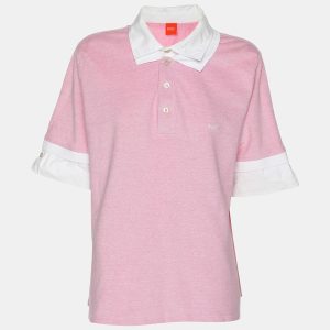 Boss By Hugo Boss Pink Cotton Tops XXL, Shirts & Tops - Luxury Closet catalog