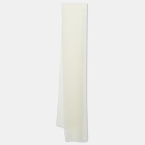 Bottega Veneta Waves Dubai November 2024 Off - White Cashmere Lightweight Scarf, Scarves & Shawls - Luxury Closet catalog