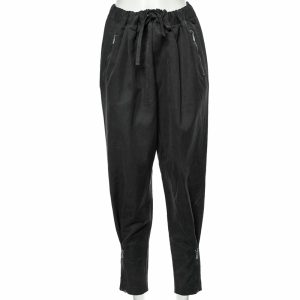 Bottega Veneta Black Cotton Zip Detail Trousers L, Clothing - Luxury Closet catalog