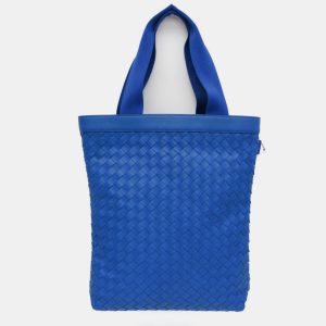 Bottega Veneta Cobalt Nappa Intrecciato Hydrology Tote Bag, Tote Handbags - Luxury Closet catalog