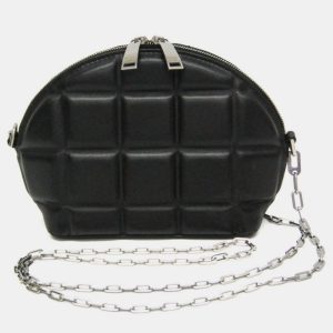 Bottega Veneta Black Padded Nappa Mini Half Moon Top Handle Bag, Handbags - Luxury Closet catalog