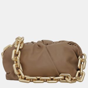 Bottega Veneta Brown The Pouch Chain Bag, Clutches & Special Occasion Bags - Luxury Closet catalog