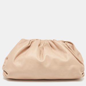 Bottega Veneta Beige Leather Classic Pouch Clutch, Clutches & Special Occasion Bags - Luxury Closet catalog
