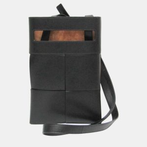 Bottega Veneta Black Leather Maxi Intrecciato Shoulder Bag, Shoulder Bags - Luxury Closet catalog