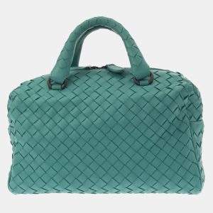 Bottega Veneta Blue Intrecciato Satchel, Satchels - Luxury Closet catalog