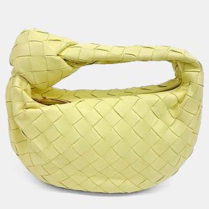 Bottega Veneta Yellow Leather BV Mini Jodi Bag, Satchels - Luxury Closet catalog