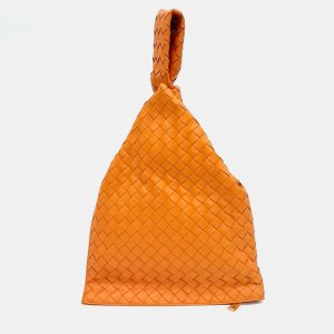 Bottega Veneta Orange Leather BV Twist bag, Handbags - Luxury Closet catalog