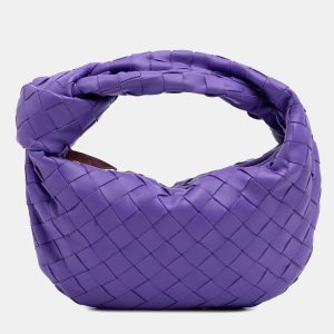 Bottega Veneta Purple Mini Nappa Intrecciato Jodie, Shoulder Bags - Luxury Closet catalog