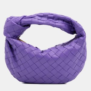 Bottega Veneta Purple Mini Nappa Intrecciato Jodie, Shoulder Bags - Luxury Closet catalog