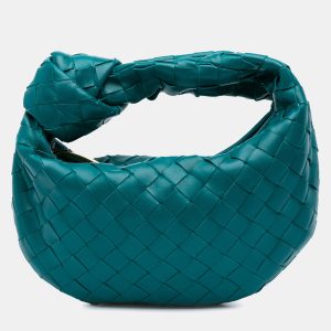 Bottega Veneta Blue Mini Nappa Intrecciato Jodie, Shoulder Bags - Luxury Closet catalog
