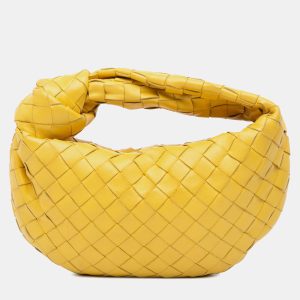 Bottega Veneta Yellow Mini Nappa Intrecciato Jodie, Shoulder Bags - Luxury Closet catalog