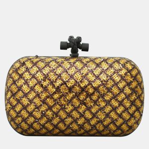 Bottega Veneta Sequin Knot Clutch, Clutches & Special Occasion Bags - Luxury Closet catalog