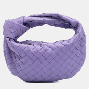 Bottega Veneta Purple Mini Nappa Intrecciato Jodie, Shoulder Bags - Luxury Closet catalog