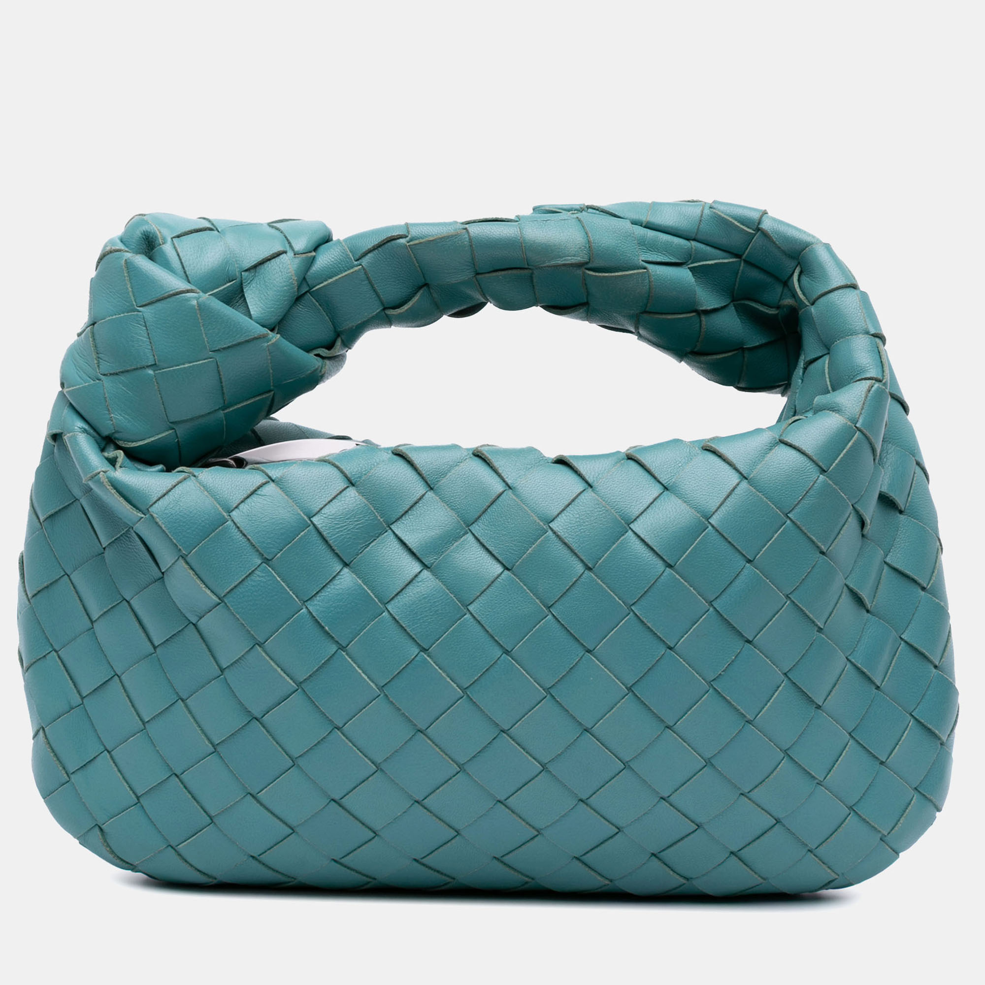Bottega Veneta Blue Mini Nappa Intrecciato Jodie, Shoulder Bags - Luxury Closet catalog